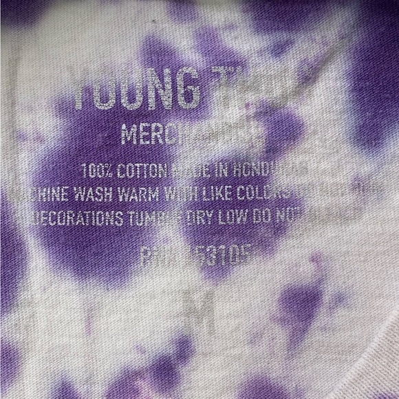 Thugger Young Thug Tie Dye Merch Concert Tshirt Size Medium - Picture 4 of 4